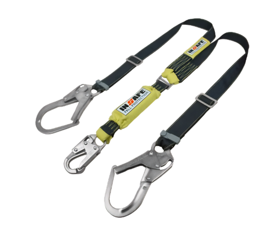 [IN 8021-KR] ESLINGA EN Y CON ABSORBEDOR REGULABLE EN KEVLAR (IN 8021-KR) 